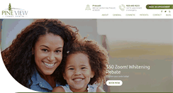 Desktop Screenshot of pineviewfamilydental.com